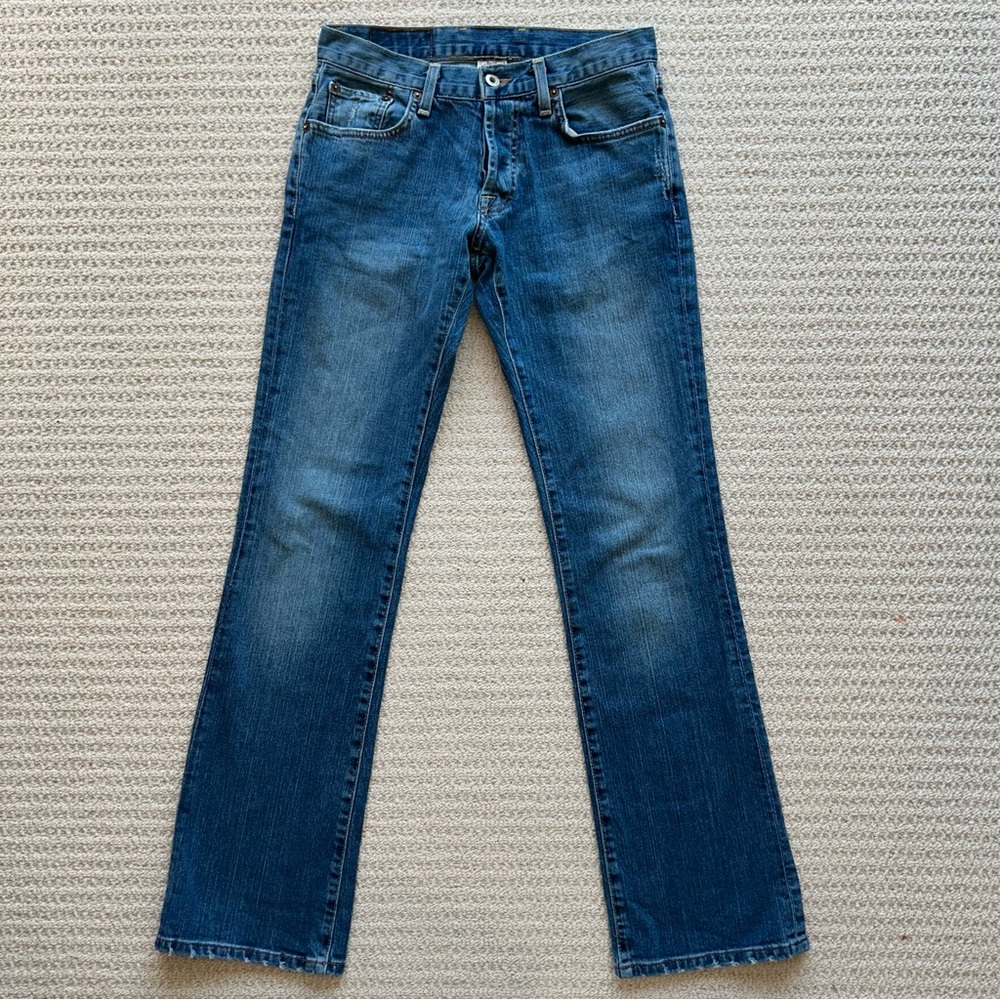 Lucky Brand Dungarees Slim Boot Leg Jeans